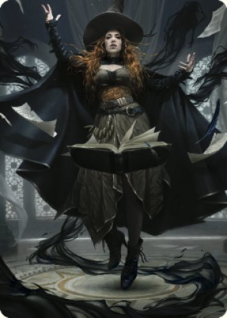 Tasha, the Witch Queen Art Card (41) [Commander Legends: Battle for Baldur's Gate Art Series] | Local Legends