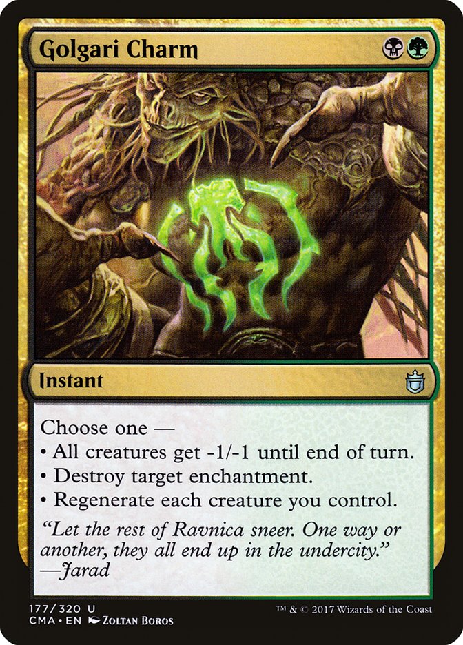 Golgari Charm [Commander Anthology] | Golgari Games