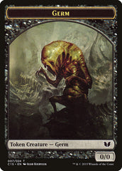 Frog Lizard // Germ Double-Sided Token [Commander 2015 Tokens] | Golgari Games