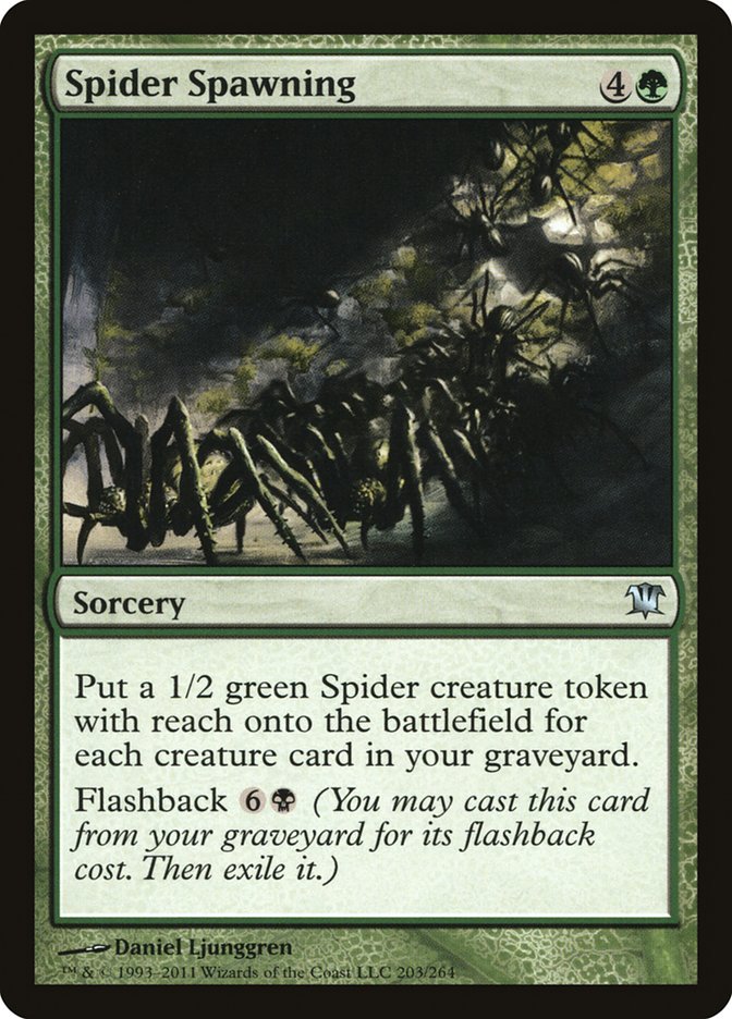 Spider Spawning [Innistrad] | Golgari Games