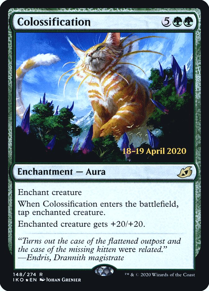 Colossification [Ikoria: Lair of Behemoths Prerelease Promos] | Local Legends