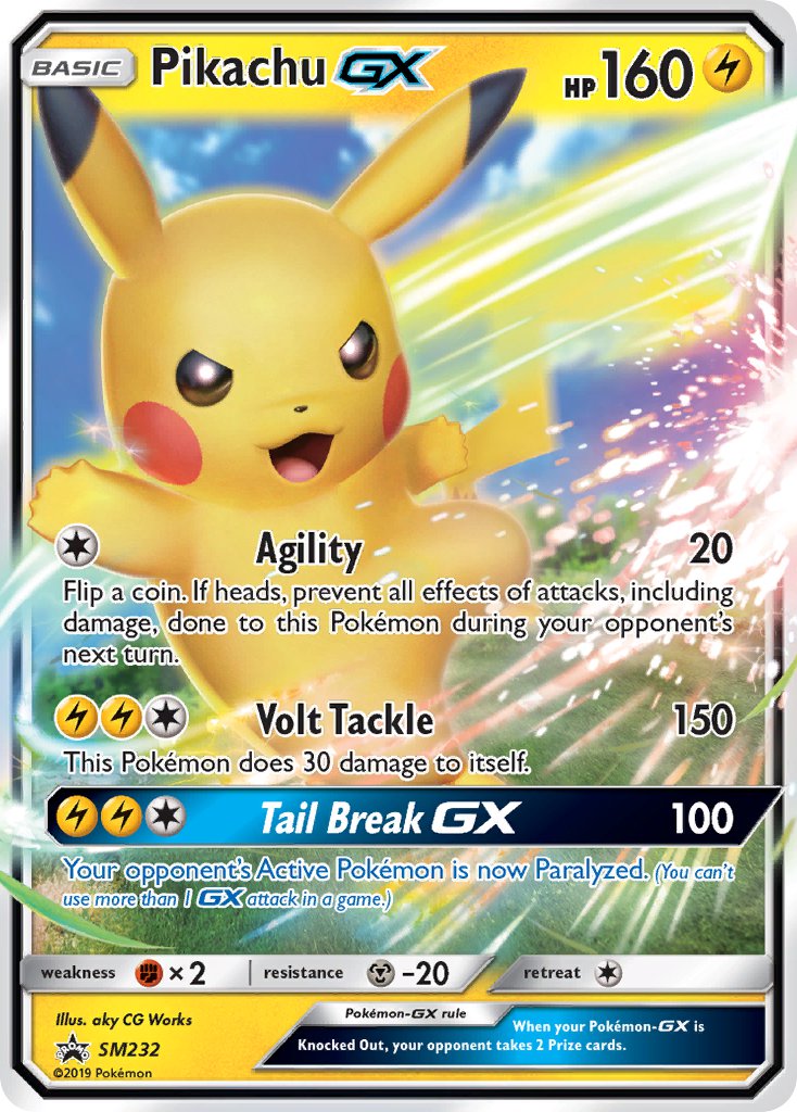 Pikachu GX (SM232) [Sun & Moon: Black Star Promos] | Golgari Games