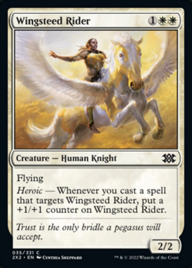 Wingsteed Rider [Double Masters 2022] | Golgari Games