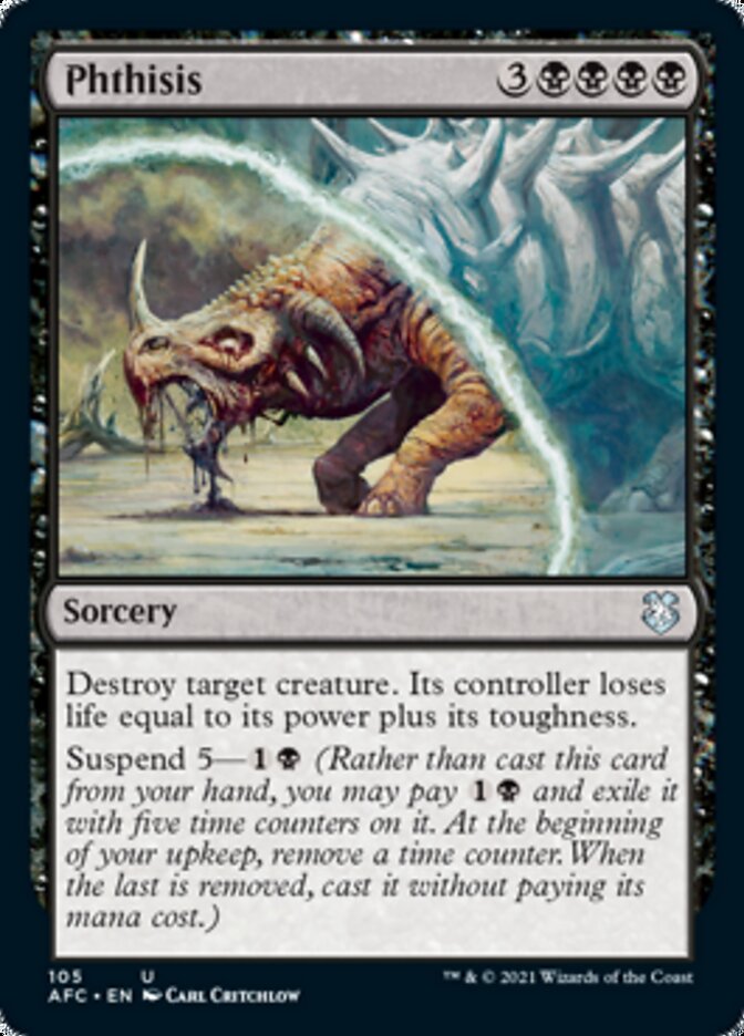 Phthisis [Dungeons & Dragons: Adventures in the Forgotten Realms Commander] | Local Legends
