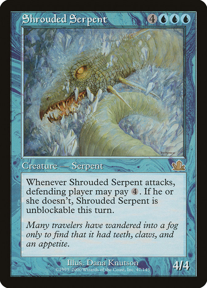 Shrouded Serpent [Prophecy] | Golgari Games