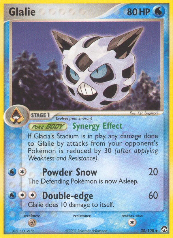 Glalie (30/108) [EX: Power Keepers] | Golgari Games