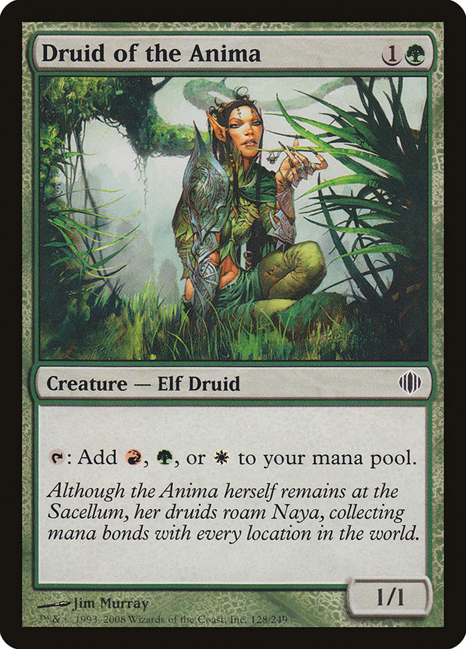 Druid of the Anima [Shards of Alara] | Golgari Games