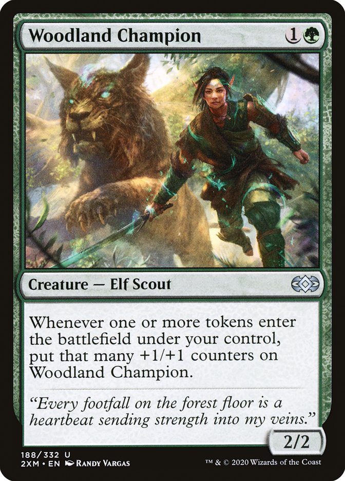 Woodland Champion [Double Masters] | Golgari Games