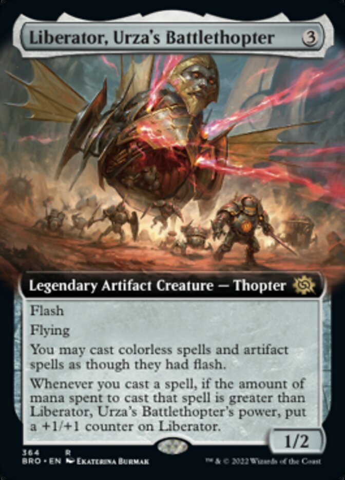 Liberator, Urza's Battlethopter (Extended Art) [The Brothers' War] | Local Legends