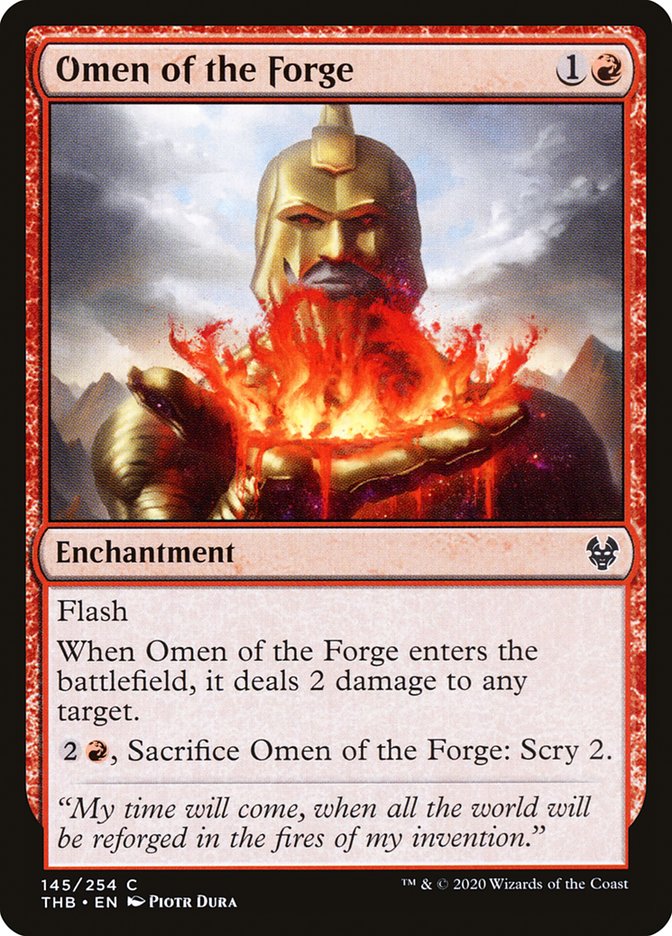 Omen of the Forge [Theros Beyond Death] | Local Legends