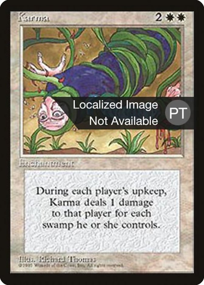 Karma [Fourth Edition (Foreign Black Border)] | Local Legends