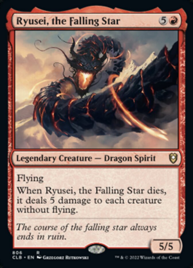 Ryusei, the Falling Star [Commander Legends: Battle for Baldur's Gate] | Local Legends