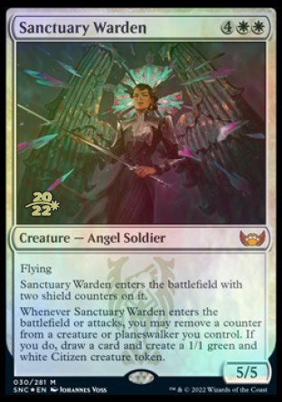 Sanctuary Warden [Streets of New Capenna Prerelease Promos] | Golgari Games