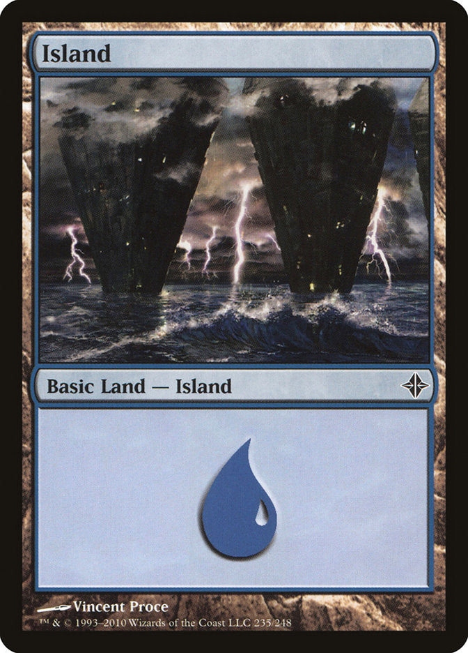 Island (235) [Rise of the Eldrazi] | Golgari Games