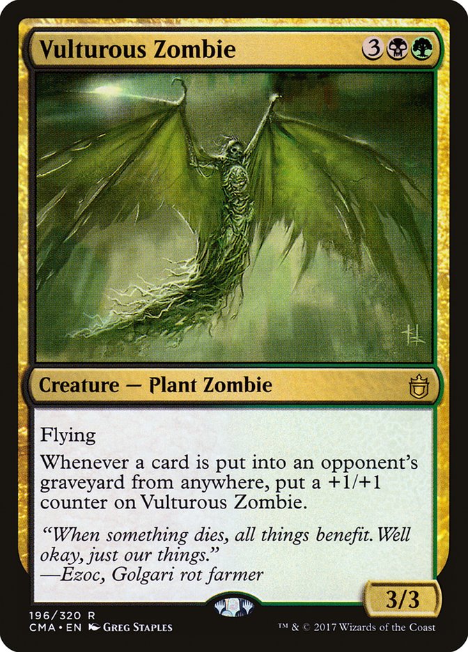 Vulturous Zombie [Commander Anthology] | Local Legends