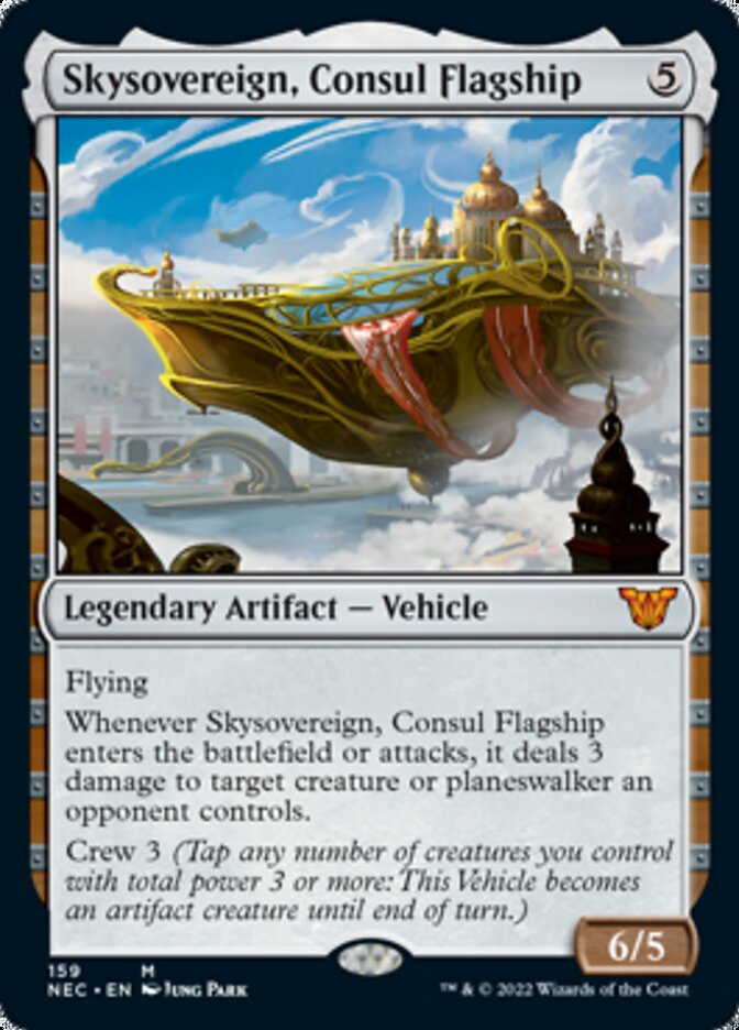 Skysovereign, Consul Flagship [Kamigawa: Neon Dynasty Commander] | Golgari Games