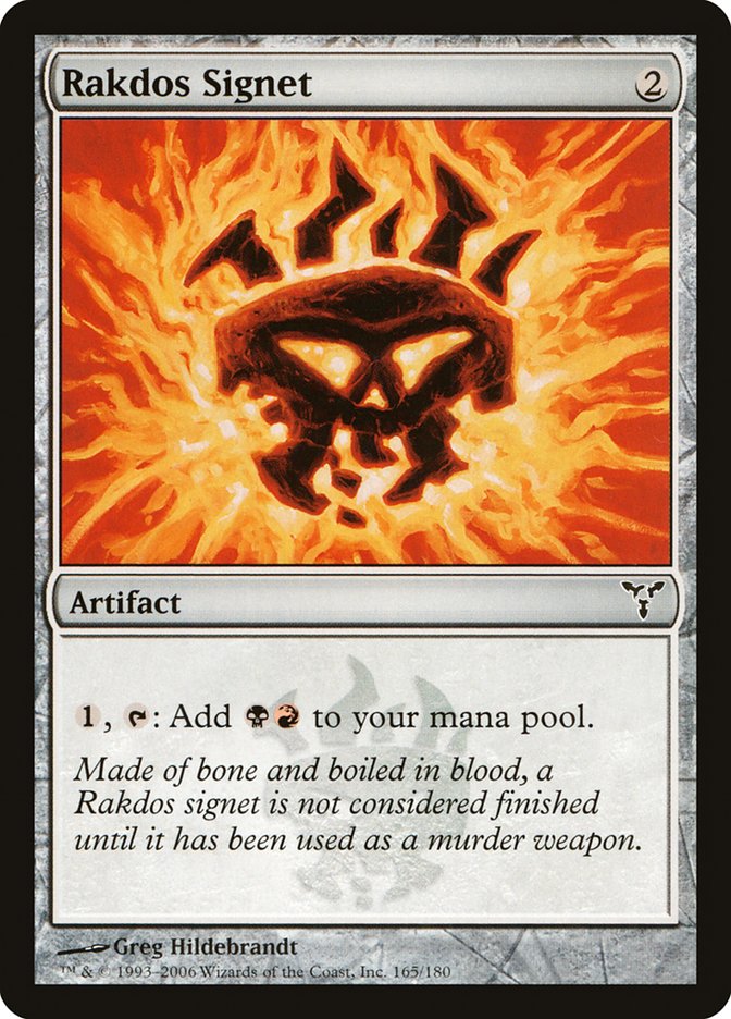 Rakdos Signet [Dissension] | Local Legends