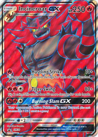 Incineroar GX (SM38) (Jumbo Card) [Sun & Moon: Black Star Promos] | Golgari Games