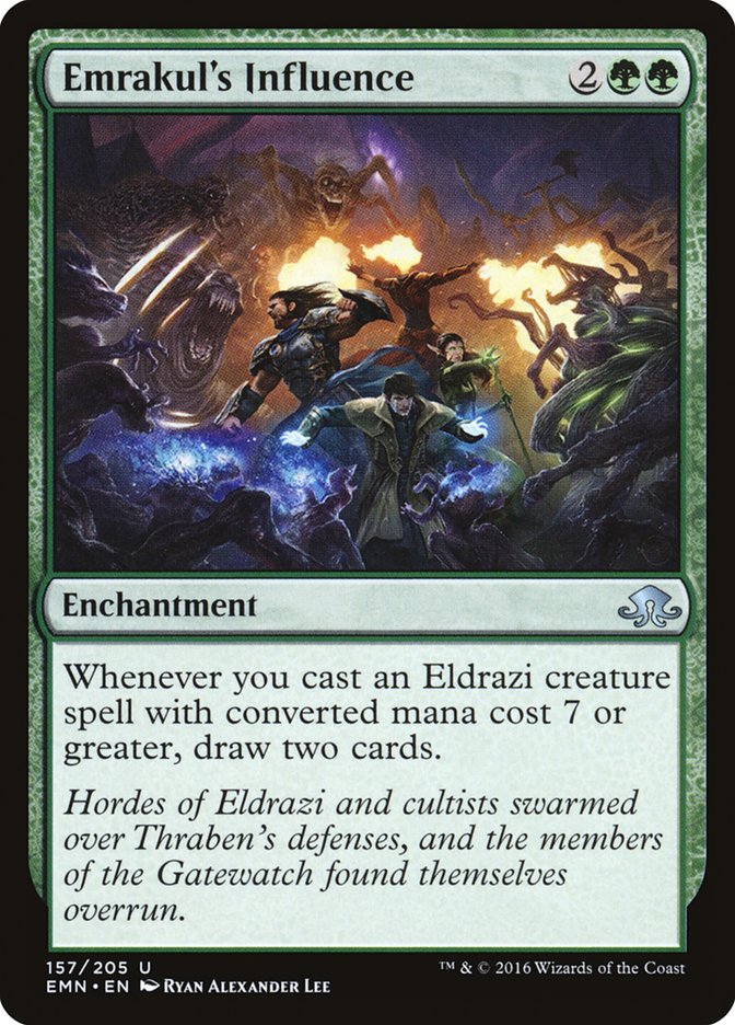 Emrakul's Influence [Eldritch Moon] | Local Legends
