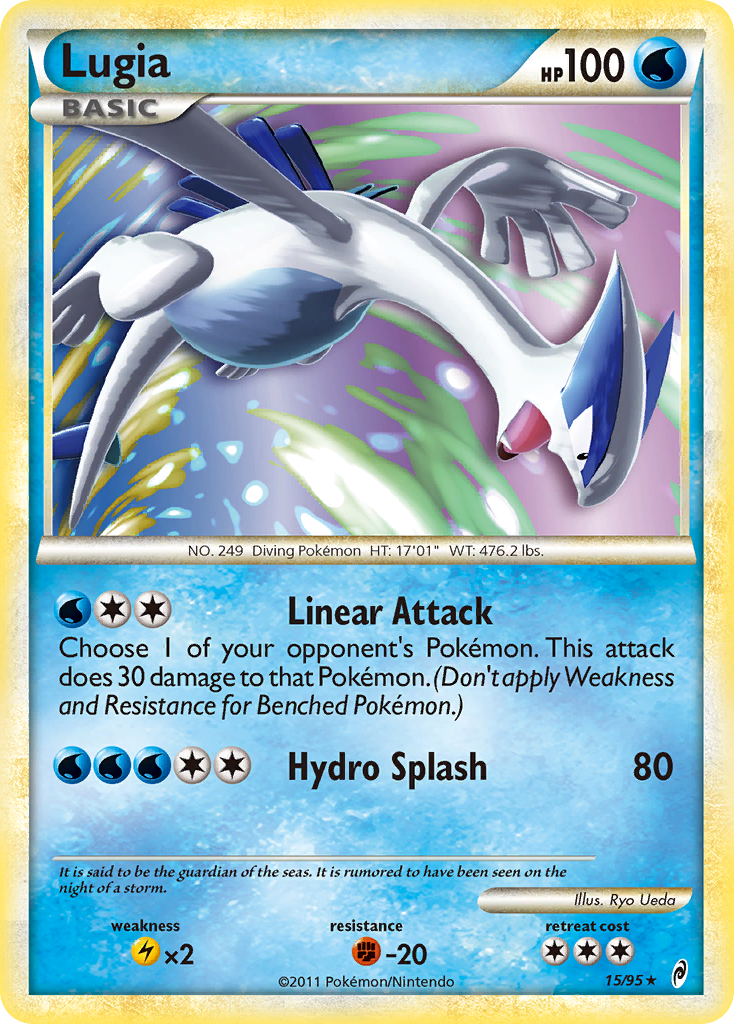 Lugia (15/95) [HeartGold & SoulSilver: Call of Legends] | Golgari Games