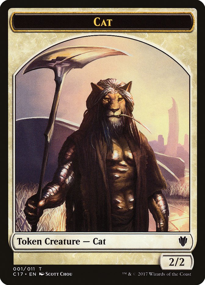 Cat Token [Commander 2017 Tokens] | Local Legends