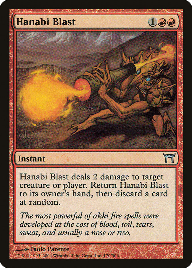 Hanabi Blast [Champions of Kamigawa] | Local Legends