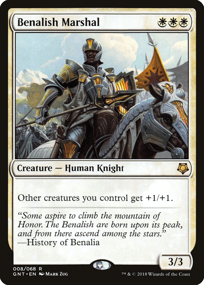 Benalish Marshal [Game Night 2018] | Local Legends