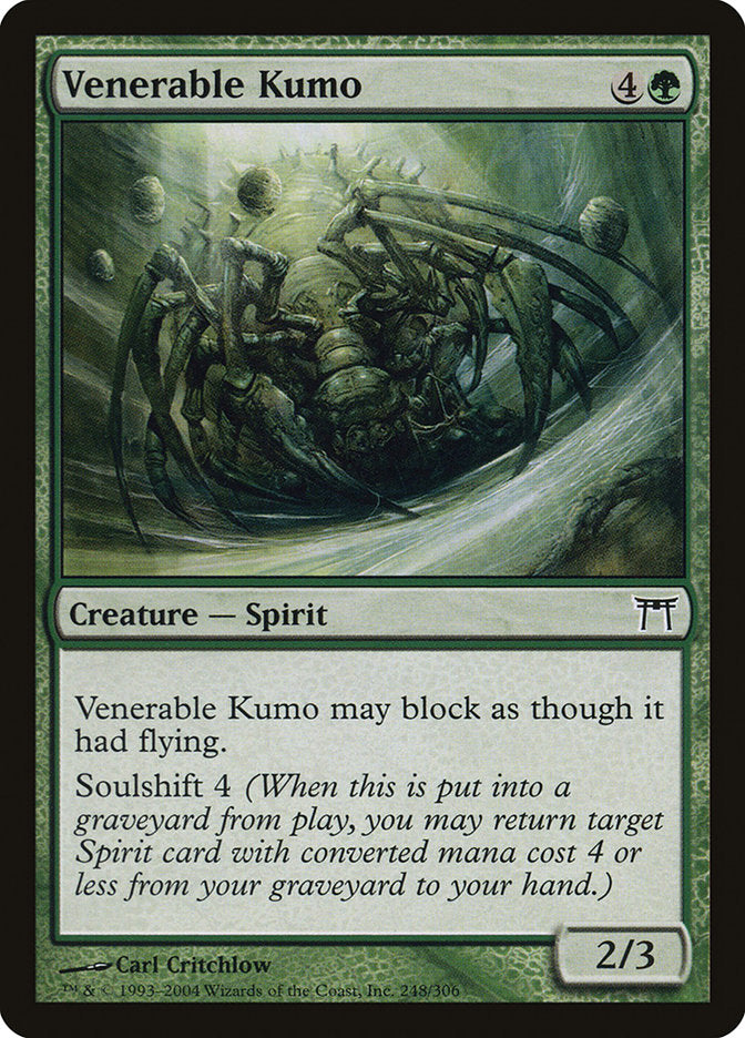 Venerable Kumo [Champions of Kamigawa] | Golgari Games