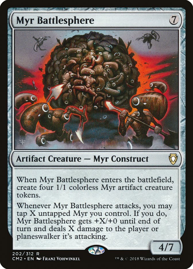 Myr Battlesphere [Commander Anthology Volume II] | Golgari Games