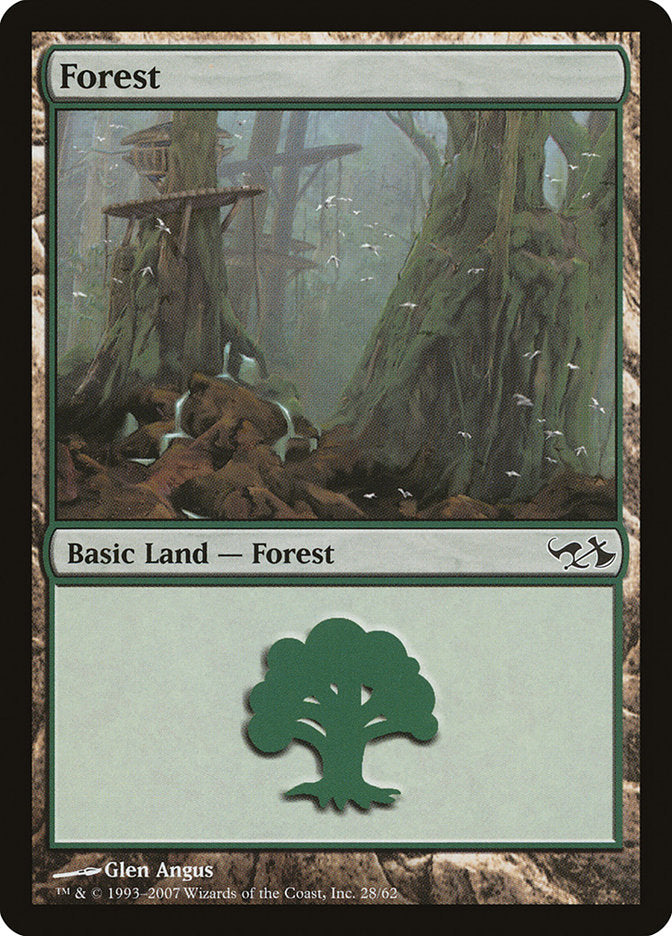 Forest (28) [Duel Decks: Elves vs. Goblins] | Golgari Games