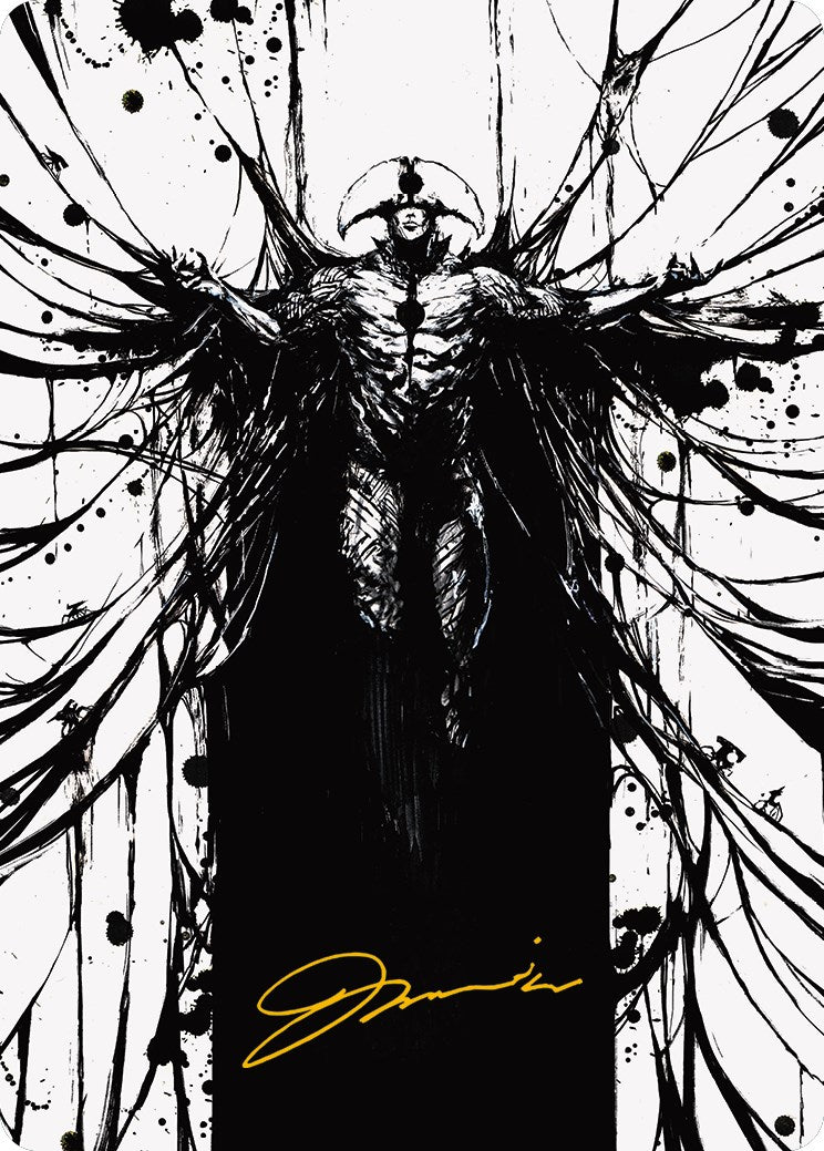 Sinew Dancer Art Card (Gold-Stamped Signature) [Phyrexia: All Will Be One Art Series] | Local Legends