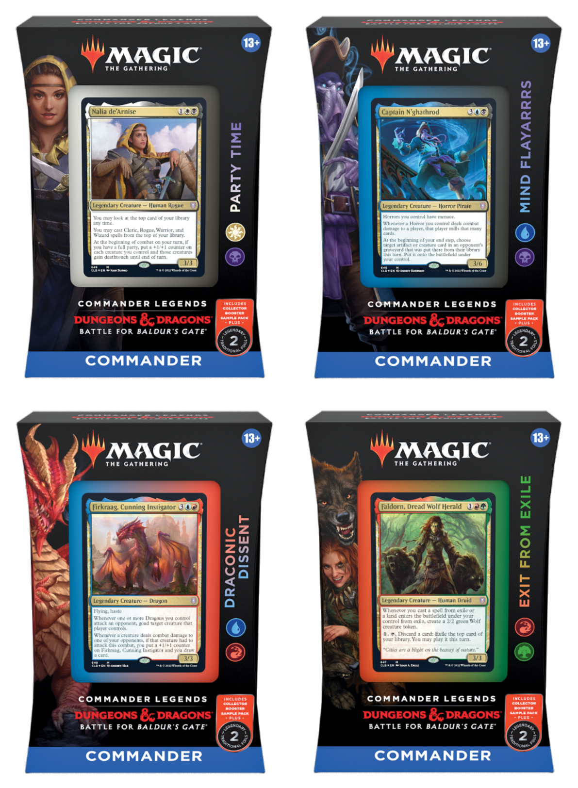 Commander Legends: Battle for Baldur's Gate - Commander Deck Display | Local Legends