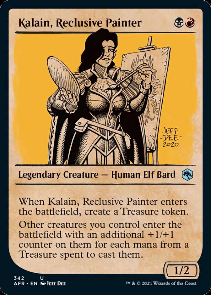 Kalain, Reclusive Painter (Showcase) [Dungeons & Dragons: Adventures in the Forgotten Realms] | Local Legends