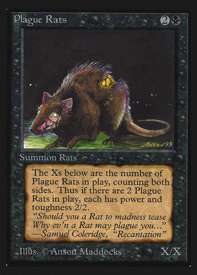 Plague Rats [International Collectors' Edition] | Golgari Games