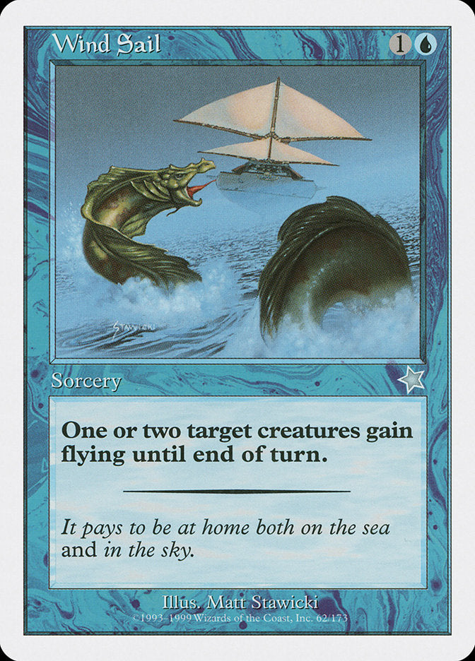 Wind Sail [Starter 1999] | Golgari Games