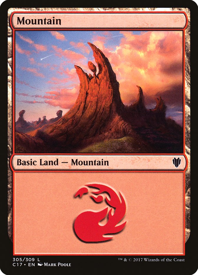 Mountain (305) [Commander 2017] | Local Legends