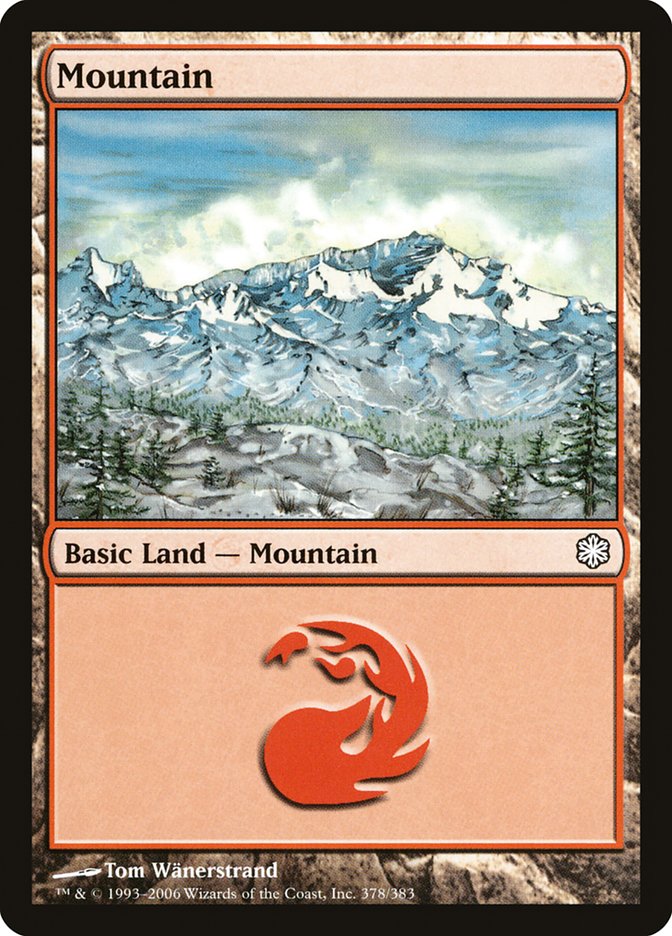 Mountain (378) [Coldsnap Theme Decks] | Local Legends