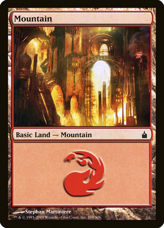 Mountain (299) [Ravnica: City of Guilds] | Local Legends
