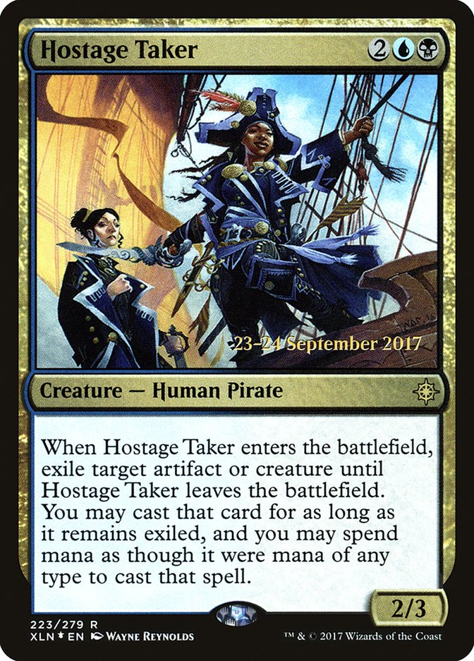 Hostage Taker [Ixalan Prerelease Promos] | Local Legends