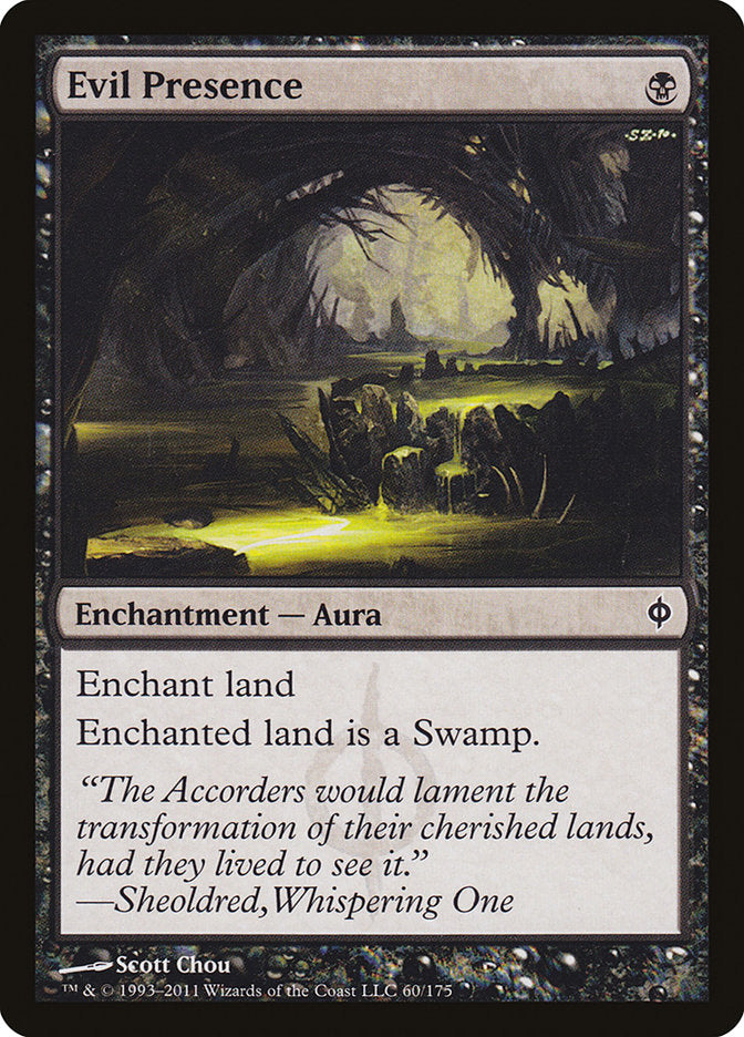 Evil Presence [New Phyrexia] | Local Legends