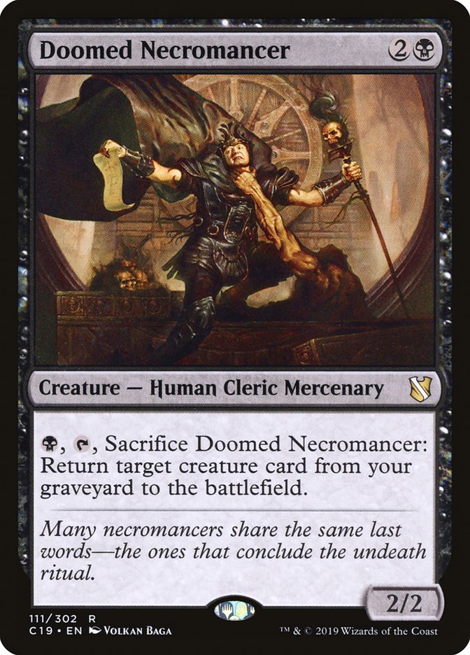 Doomed Necromancer [Commander 2019] | Golgari Games