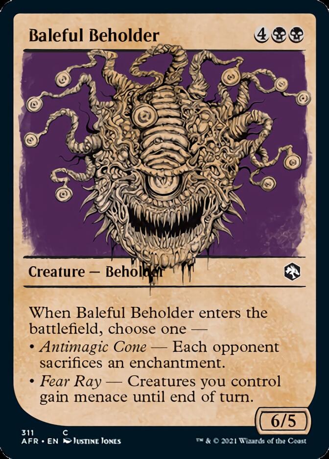 Baleful Beholder (Showcase) [Dungeons & Dragons: Adventures in the Forgotten Realms] | Golgari Games