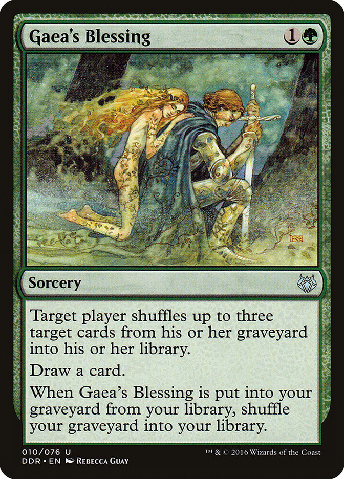 Gaea's Blessing [Duel Decks: Nissa vs. Ob Nixilis] | Golgari Games