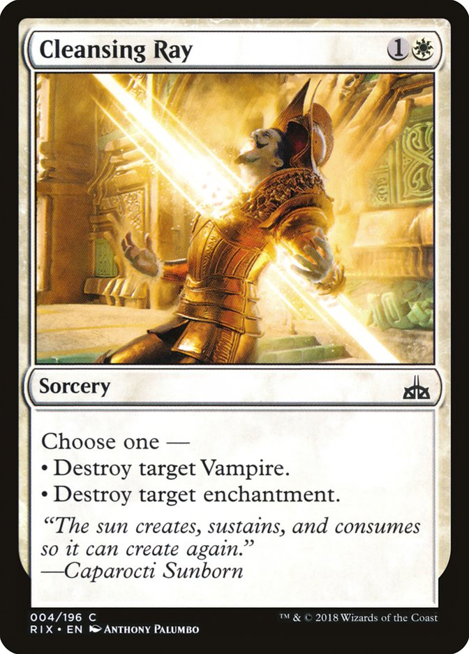 Cleansing Ray [Rivals of Ixalan] | Local Legends