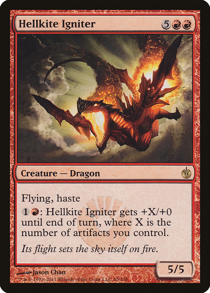 Hellkite Igniter [Mirrodin Besieged] | Golgari Games