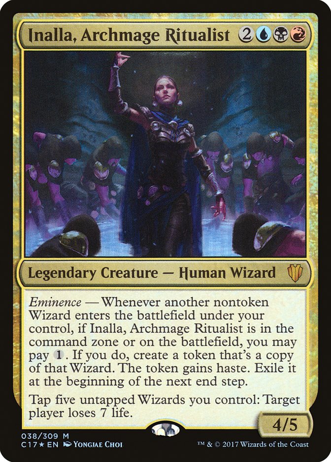 Inalla, Archmage Ritualist [Commander 2017] | Local Legends