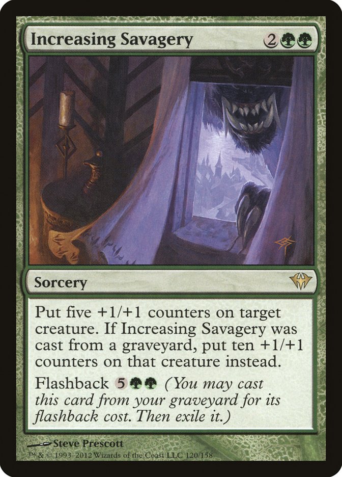 Increasing Savagery [Dark Ascension] | Local Legends