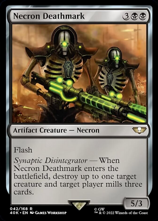 Necron Deathmark (Surge Foil) [Universes Beyond: Warhammer 40,000] | Local Legends