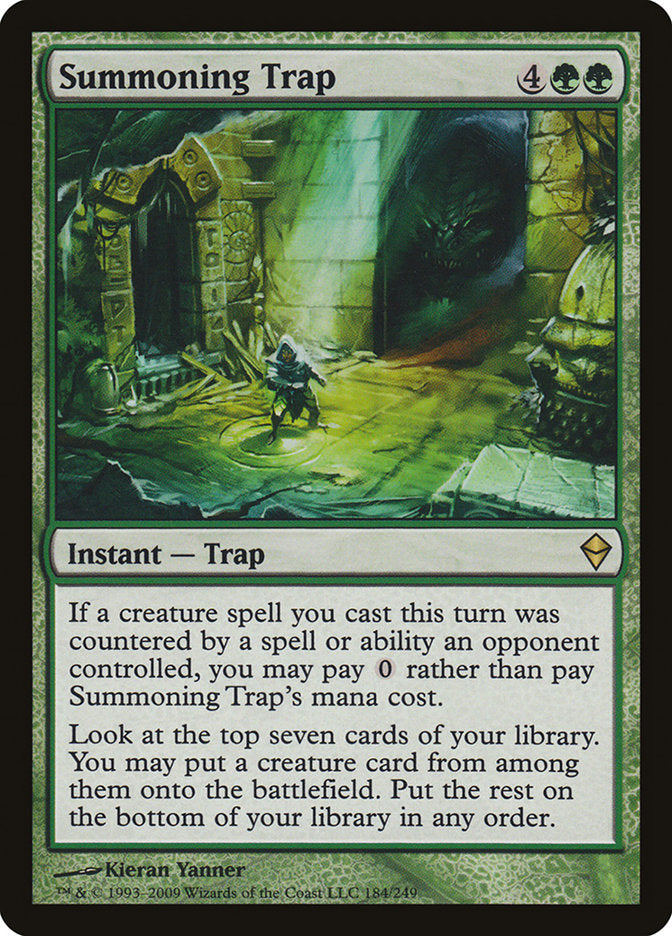 Summoning Trap [Zendikar] | Local Legends