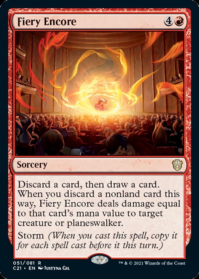 Fiery Encore [Commander 2021] | Local Legends